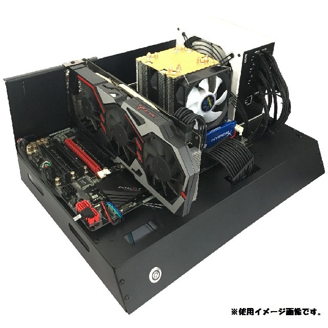 新品 PC ベンチ台 ATX 規格 ベンチケース オープンエア PCケース