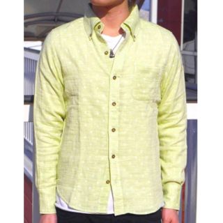 ティーエムティー(TMT)のTMT L/SL ORGANIC DOT DOUBLE GAUZE SHIRT(シャツ)