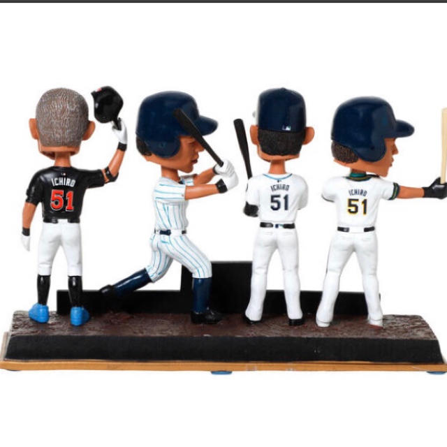 イチロー 日米通算4257安打記念ボブルヘッド 限定品 バブルヘッドの