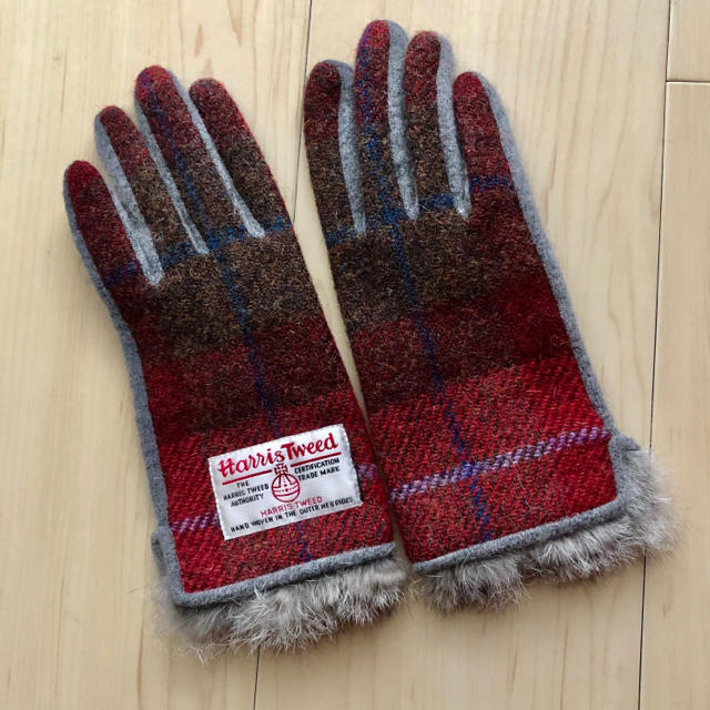 Harris Tweed(ハリスツイード)のHARRIS TWEED ハリスツイード　手袋 レディースのファッション小物(手袋)の商品写真