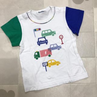 ファミリア(familiar)の♡familiar100cm❤︎車プリントTシャツ①♡(Tシャツ/カットソー)