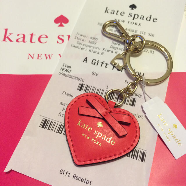 Kate Spade New York 可愛いハート型 スペード キーホルダーの通販 By Florida 破格大セール中 ケイトスペード ニューヨークならラクマ