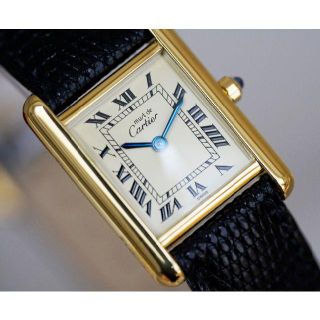 カルティエ(Cartier)の専用 美品 カルティエ マスト タンク アイボリー SM Cartier (腕時計)