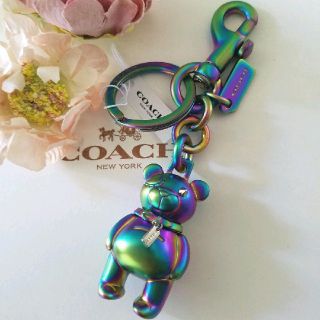 コーチ(COACH)の新品【コーチ COACH】3D ベアー キーチャーム/キーリング/キーホルダー(キーホルダー)