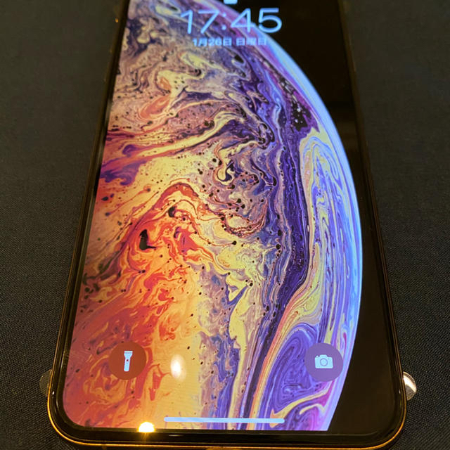 Apple - iPhone Xs Max 256GB ゴールド simフリー