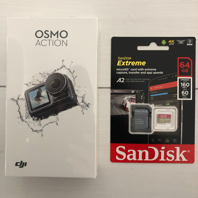 【新品未開封】DJI OSMO ACTION おまけ付き同梱品