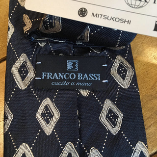 フランコバッシ(FRANCO BASSI)のフランコバッシ　新品　未使用(ネクタイ)