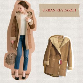 アーバンリサーチ(URBAN RESEARCH)の【新品】URBAN RESEARCH(毛皮/ファーコート)