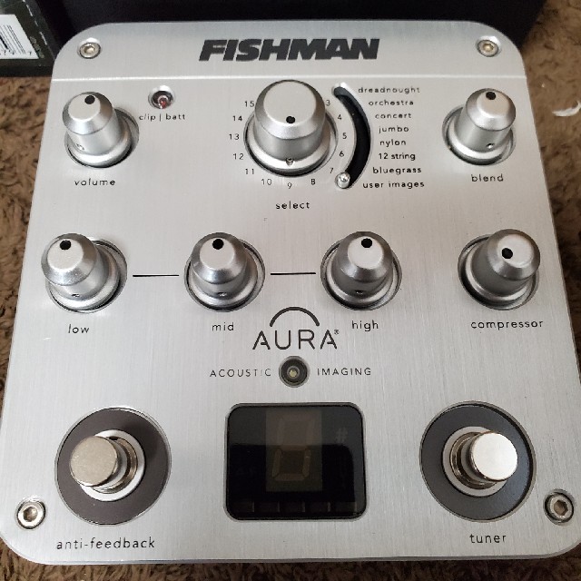 FISHMAN Aura Spectrtm DI Preamp 美品