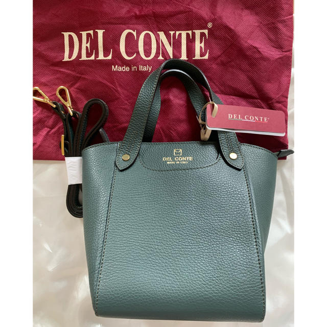 お値下げ★新品タグ付★DEL CONTE(デルコンテ) 本革ミニショルダーバッグミニショルダー