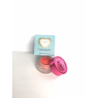 レメルヴェイユーズラデュレ(Les Merveilleuses LADUREE)の美品レ・メルヴェイユーズラデュレ　クリーミｨチークポット101(ヤラメP)(チーク)