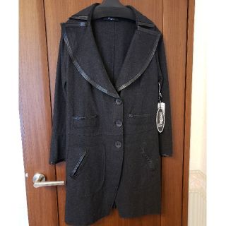 お値下げ!新品グレーのコート。EIKO KONDOこれからの季節大活躍です。