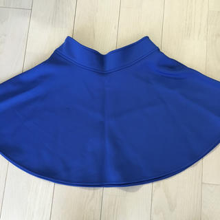 グレイル(GRL)のGRL 新品フレアスカート ブルー(ミニスカート)