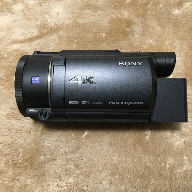 柔らかい 【美品】SONY - SONY 4K FDR-AX60 ハンディカム ビデオカメラ