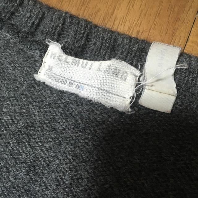 HELMUT LANG(ヘルムートラング)の初期 HELMUT LANG ニット ヘルムートラング メンズのトップス(ニット/セーター)の商品写真