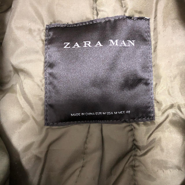 ZARA(ザラ)のZARA ボア　フライトジャケット メンズのジャケット/アウター(フライトジャケット)の商品写真