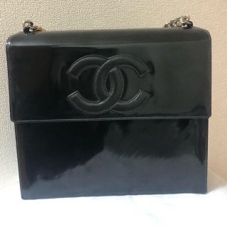 シャネル(CHANEL)のCHANEL♡ エナメル★パテントバッグ(ハンドバッグ)