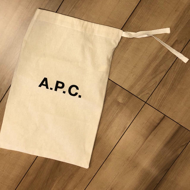 A.P.C(アーペーセー)のA.P.C アーペーセー　巾着袋　保存袋　ショッパー　キャンバスバッグ レディースのファッション小物(ポーチ)の商品写真