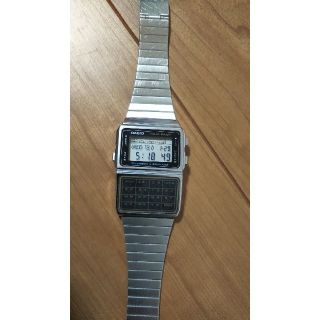 カシオ(CASIO)のカシオ データバンク シルバー(腕時計(デジタル))