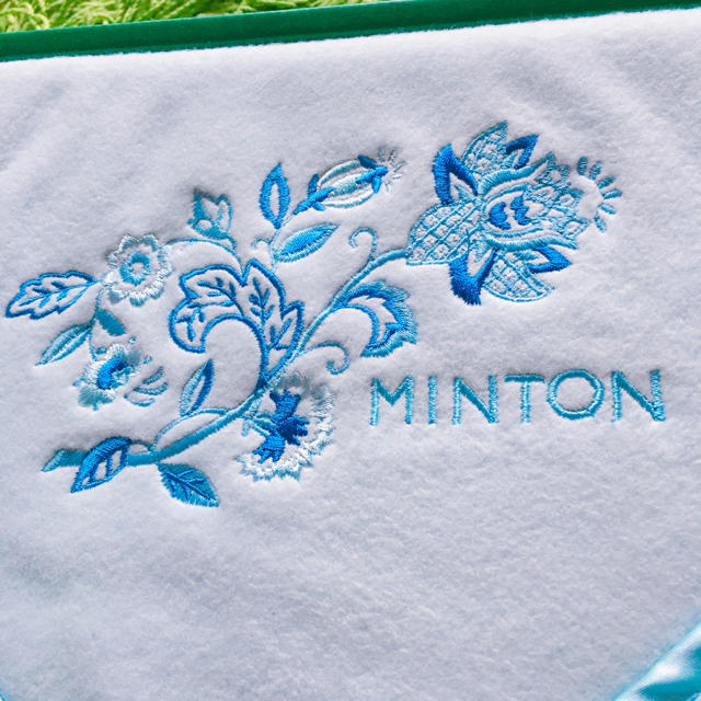 MINTON(ミントン)のMINTON 綿毛布 インテリア/住まい/日用品の寝具(毛布)の商品写真