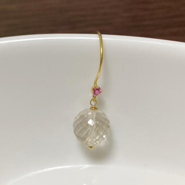 sweet pea ❤︎ 一粒ピアス(片耳用) - ピアス