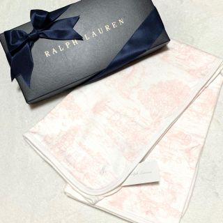 ラルフローレン(Ralph Lauren)のBABY GIRL おくるみ 新品 トワルプリント コットン ブランケット(おくるみ/ブランケット)