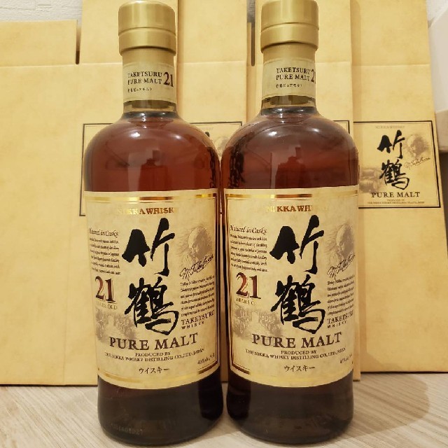 2022年のクリスマス 専用!!新品未開封!竹鶴21年!3本セット
