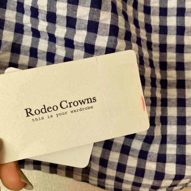 RODEO CROWNS(ロデオクラウンズ)の最終値下 新品未使用  ロデオクラウンズ トップス レディースのトップス(シャツ/ブラウス(長袖/七分))の商品写真