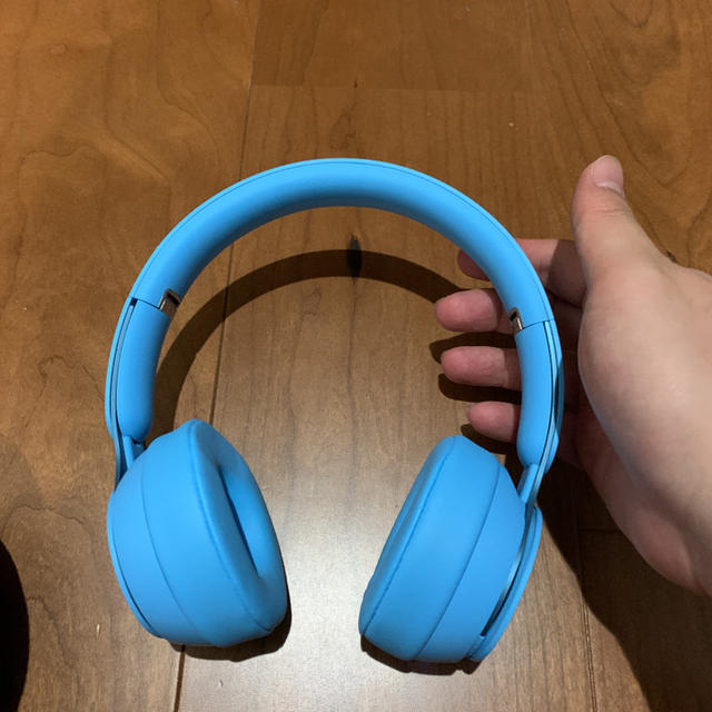 Beats by Dr Dre(ビーツバイドクタードレ)のBeats ビーツ　Solo Pro ライトブルー スマホ/家電/カメラのオーディオ機器(ヘッドフォン/イヤフォン)の商品写真