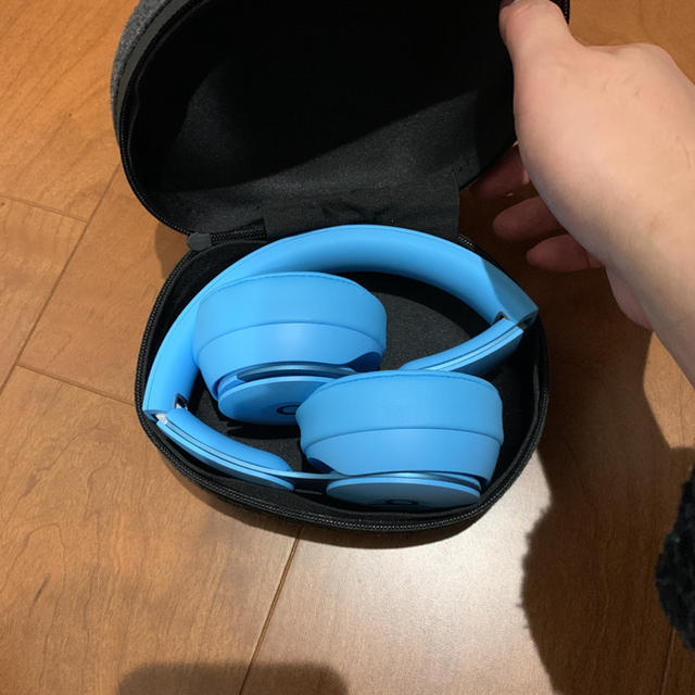 Beats by Dr Dre(ビーツバイドクタードレ)のBeats ビーツ　Solo Pro ライトブルー スマホ/家電/カメラのオーディオ機器(ヘッドフォン/イヤフォン)の商品写真