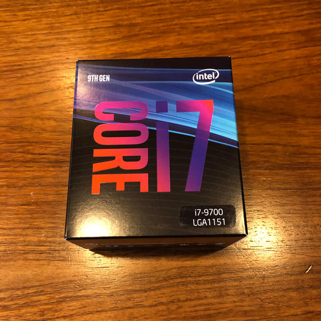 12MB〇TDP新品 intel Core i7-9700 BOX LGA1151 CPU