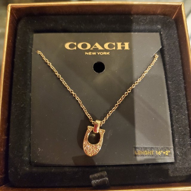 COACH(コーチ)のCOACH ネックレス ゴールド　専用 レディースのアクセサリー(ネックレス)の商品写真