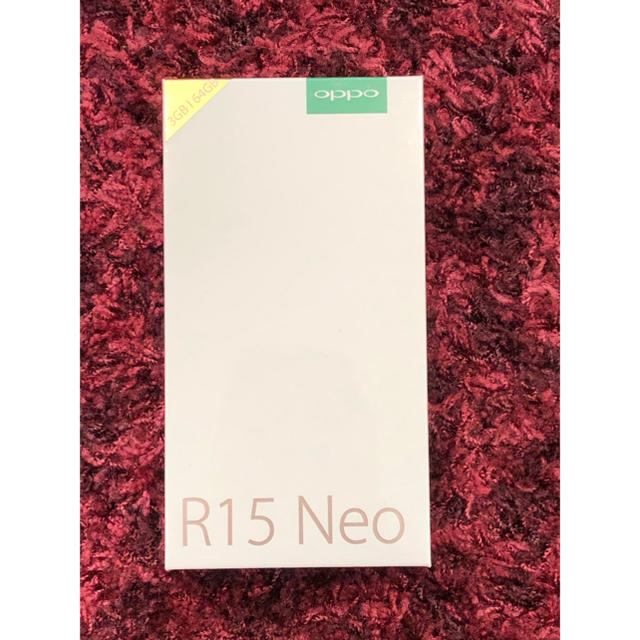 スマートフォン/携帯電話【新品未使用】R15 Neo 6.2インチ