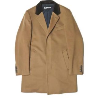 シュプリーム(Supreme)のSupreme Loro Piana Wool Overcoat Beige S(チェスターコート)