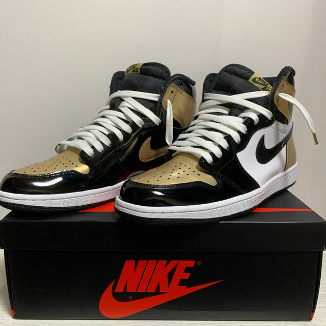 NIKE(ナイキ)のAIR JORDAN 1 RETRO HIGH OG GOLD TOE 29cm メンズの靴/シューズ(スニーカー)の商品写真