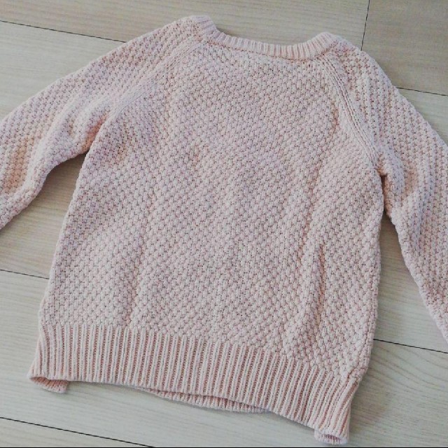 GAP Kids(ギャップキッズ)の◼GAP KIDS◼ピンクのビジュニットS/120/6~7歳 キッズ/ベビー/マタニティのキッズ服女の子用(90cm~)(ニット)の商品写真