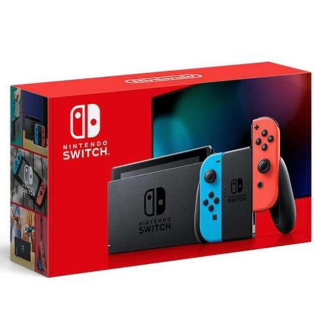 予約販売品】 - Switch Nintendo 新型 3台 送料無料 新品未開封 ネオン ...