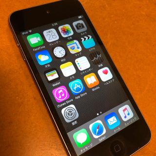 アイポッドタッチ(iPod touch)のiPod touch 第5世代 32GB スペースグレー(ポータブルプレーヤー)