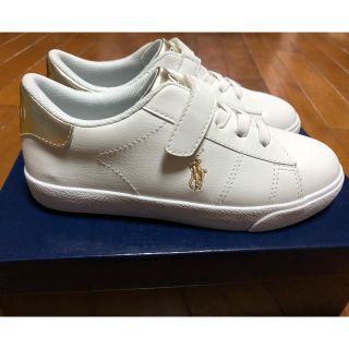 ポロラルフローレン(POLO RALPH LAUREN)の新品  ポロラルフローレン  ベルクロ スニーカー (スニーカー)