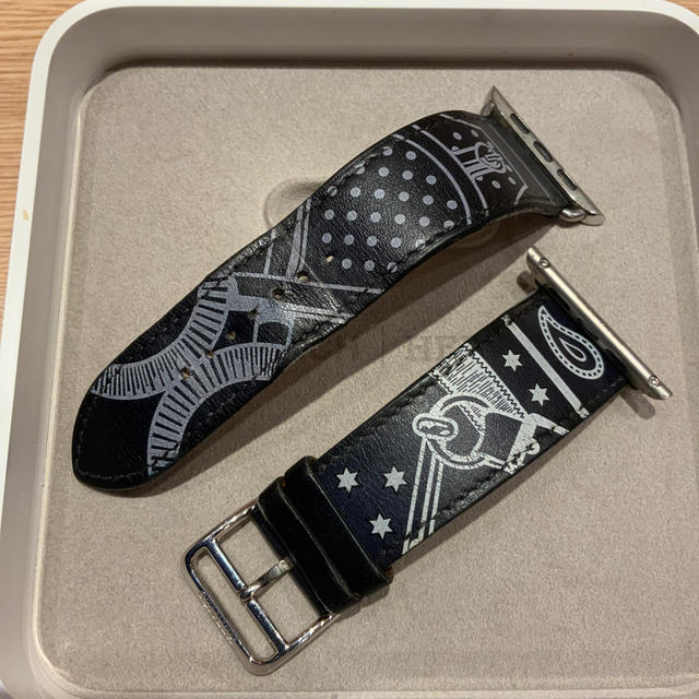 Hermes(エルメス)の(正規品) Apple Watch HERMES エルメス バンド 42mm メンズの時計(レザーベルト)の商品写真