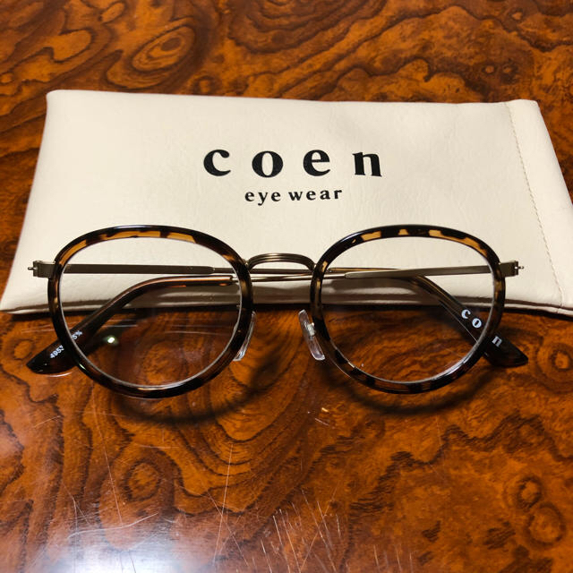 coen(コーエン)のeye wear    伊達メガネ レディースのファッション小物(サングラス/メガネ)の商品写真