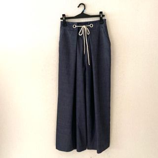 ユナイテッドアローズグリーンレーベルリラクシング(UNITED ARROWS green label relaxing)のグリーンレーベル♡デザインワイドパンツ(カジュアルパンツ)