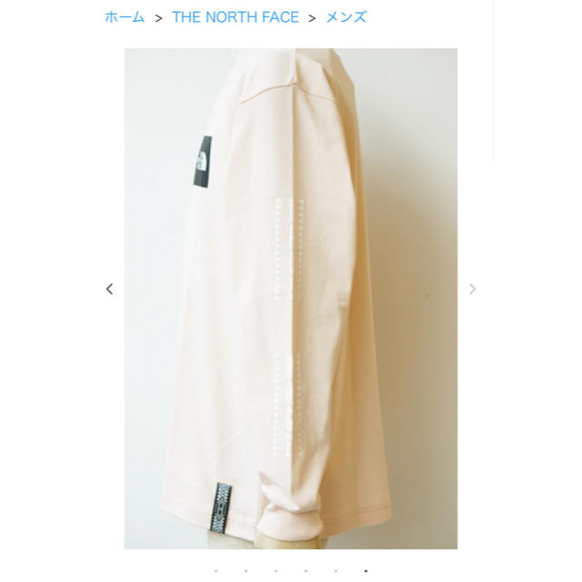 THE NORTH FACE(ザノースフェイス)のノースフェイス　ロンT メンズのトップス(Tシャツ/カットソー(七分/長袖))の商品写真