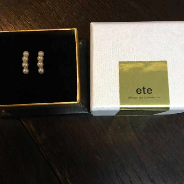 ete(エテ)のエテパールイヤリング レディースのアクセサリー(イヤリング)の商品写真