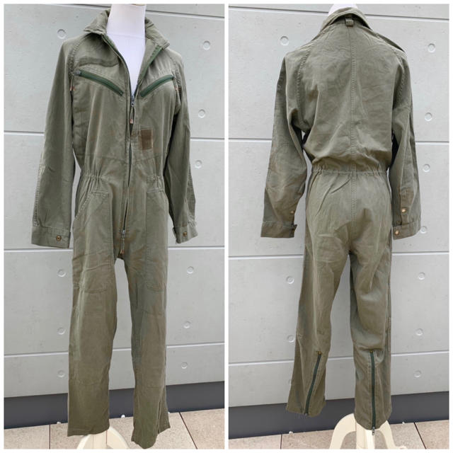 jonnlynx(ジョンリンクス)のジャンティーク 購入 Vintageツナギ サロペット ヴィンテージ フランス軍 レディースのパンツ(オールインワン)の商品写真