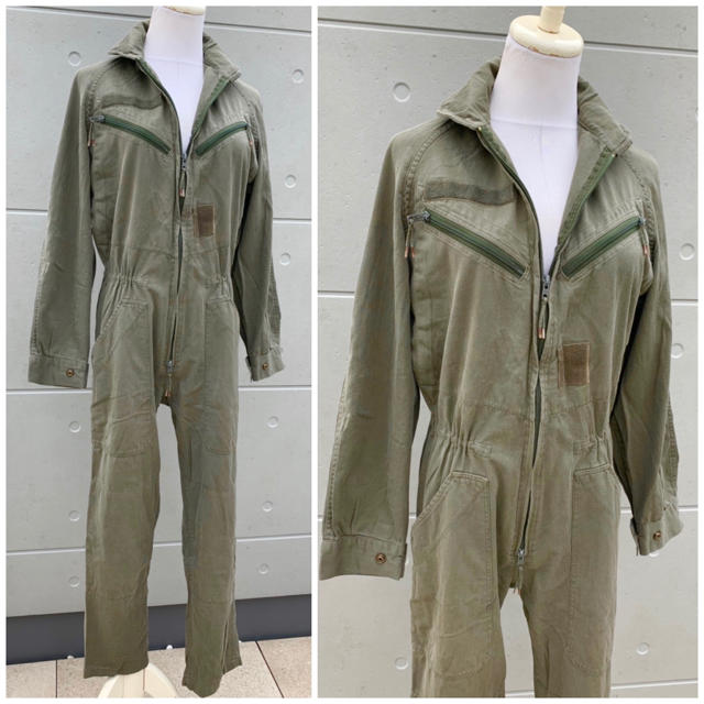 jonnlynx(ジョンリンクス)のジャンティーク 購入 Vintageツナギ サロペット ヴィンテージ フランス軍 レディースのパンツ(オールインワン)の商品写真