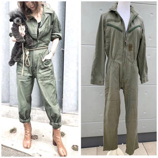 ジョンリンクス(jonnlynx)のジャンティーク 購入 Vintageツナギ サロペット ヴィンテージ フランス軍(オールインワン)