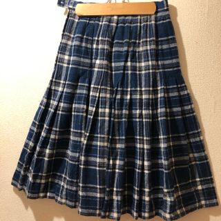 ペンドルトン(PENDLETON)のUSA製 PENDLETON チェック スカート vintage (ロングスカート)