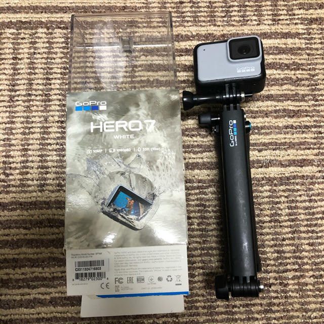 GoPro(ゴープロ)のGoPro hero7 white スマホ/家電/カメラのカメラ(コンパクトデジタルカメラ)の商品写真