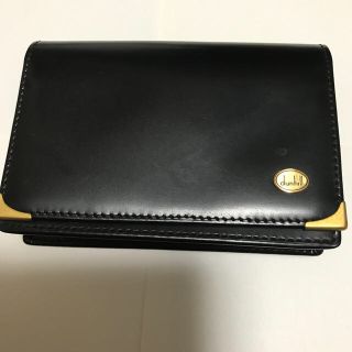 ダンヒル(Dunhill)のダンヒル　カードケース　ブラック(名刺入れ/定期入れ)